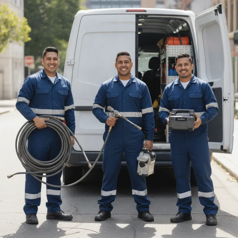 Desentupimentos equipe em Jardim Angela